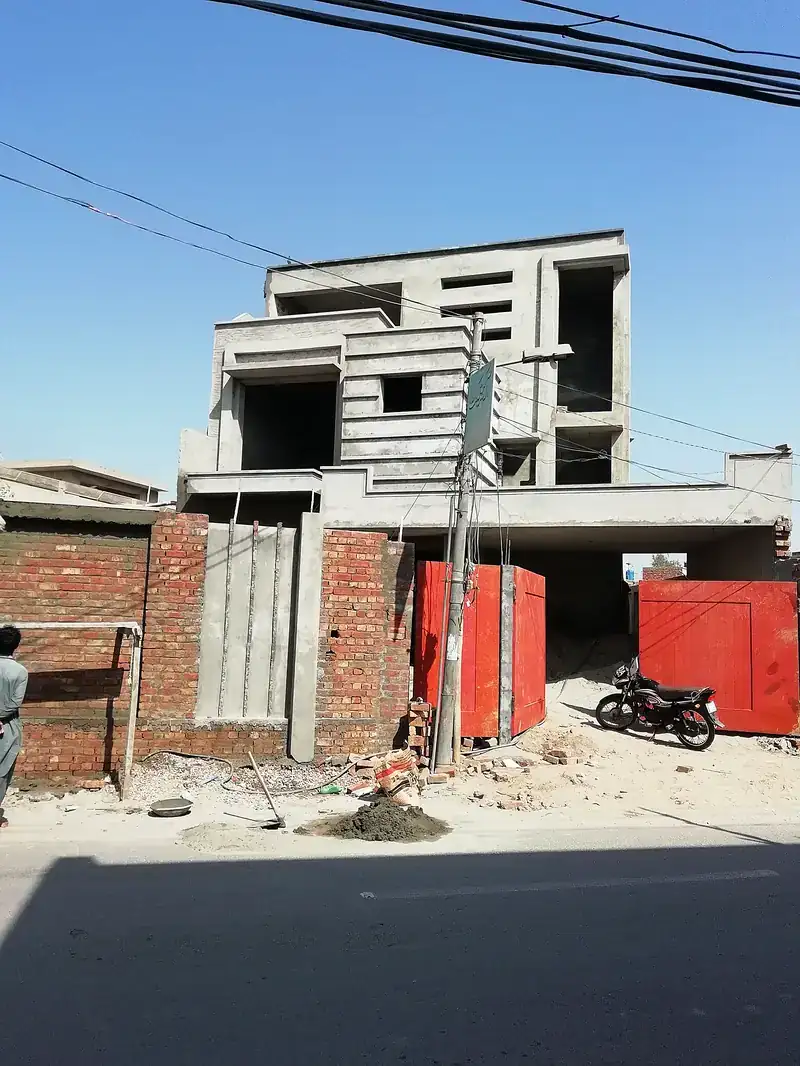 House 101 Mehban Colony MDA Chowk Multan 13 Marla house built 2019 by The Niaz Builders