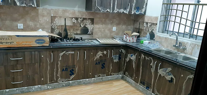 House 1133 Block R Wapda Town Phase 2 kitchen counter and sink 2019